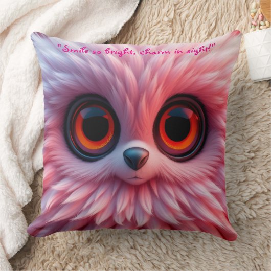 Pinkishes Character クッション (ブランケット)