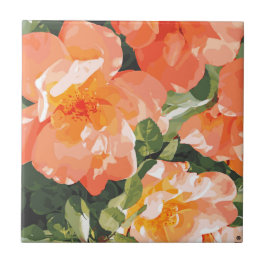 PinkMagnoliaセラミックタイル タイル