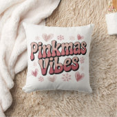 Pinkmas Vibes | Cute Girly Pink Christmas クッション (ブランケット)