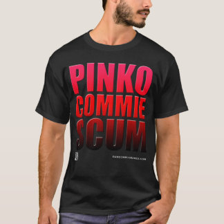 PinkoのCommieの浮きかす Tシャツ