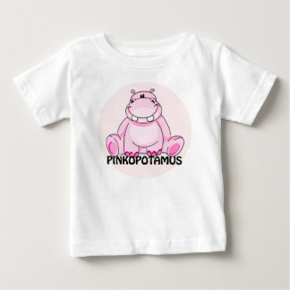 pinkopotamus 1 ベビーTシャツ