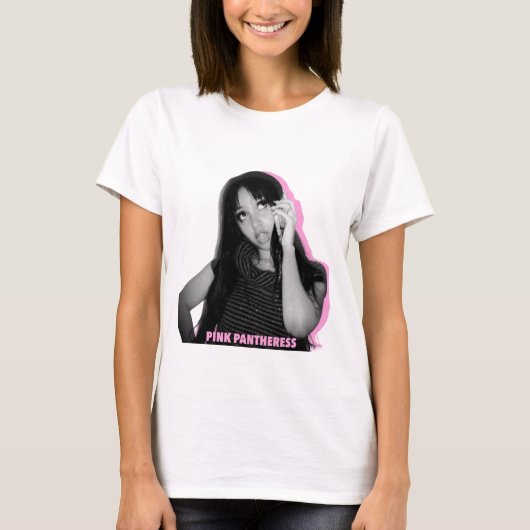 PinkPantheress ヴィンテージTシャツ, PinkPantheress Tシャツ (正面)