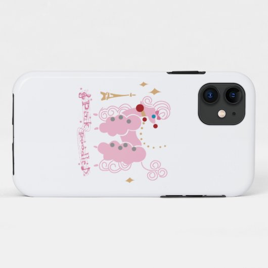 ♪Pinkpoodle♪ Case-Mate iPhoneケース (裏面(横))