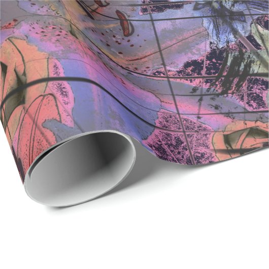 PinksとLilacsとのヴィンテージフローラ ラッピングペーパー (ロールコーナー)