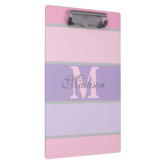 pinky and purple pastel iPhone / iPad case クリップボード (右)