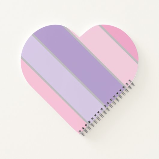 pinky and purple pastel iPhone / iPad case ノートブック (裏面)