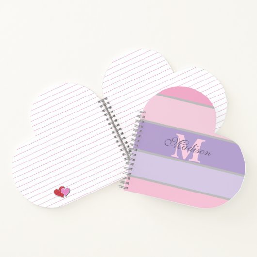 pinky and purple pastel iPhone / iPad case ノートブック (内部)