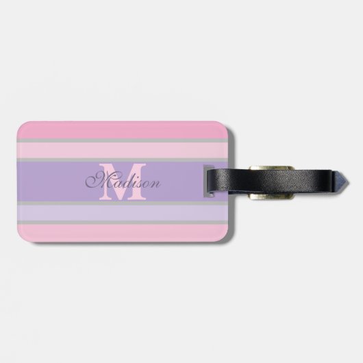 pinky and purple pastel iPhone / iPad case ラゲッジタグ (裏面横)