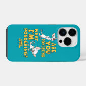 Pinky and the Brain | 考え中？ iPhoneケース (裏面横)