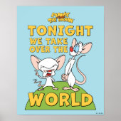 Pinky and the Brain | Take Over The World ポスター (正面)