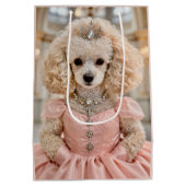 Pinky Poodle  ミディアムペーパーバッグ (裏面)