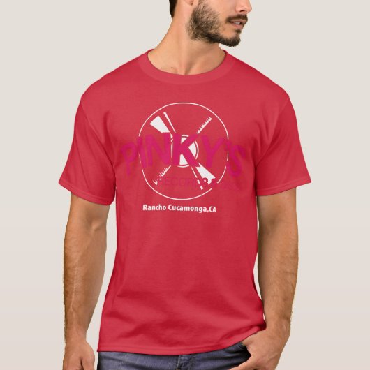 PINKY S RECORDS 男の子 Tシャツ (正面)