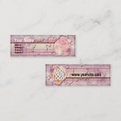 PinkyBubsプロファイルカード スキニー名刺 (正面/裏面)