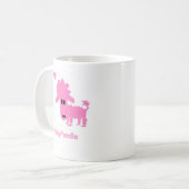 PinkyPoodleのマグ コーヒーマグカップ (正面左)