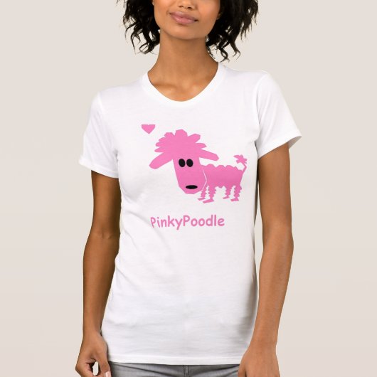 PinkyPoodleのTシャツ Tシャツ (正面)