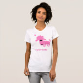 PinkyPoodleのTシャツ Tシャツ (正面フル)