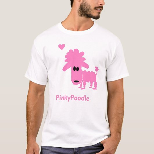 PinkyPoodle Tシャツ (正面)