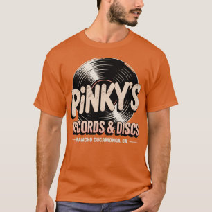 Pinky's レコード&ディスク tシャツ