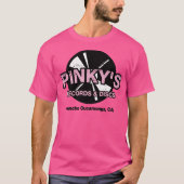 Pinky's Records & Discs Tシャツ (正面)