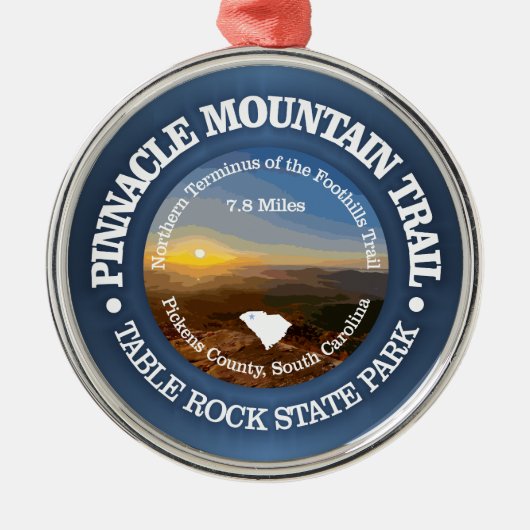 Pinnacle Mountain Trail(OBP) メタルオーナメント (正面)