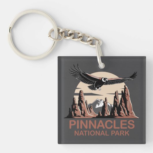Pinnacles National Park キーホルダー (正面)