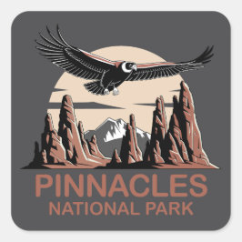 Pinnacles National Park スクエアシール