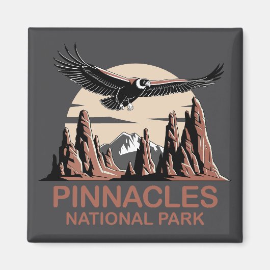Pinnacles National Park マグネット (正面)