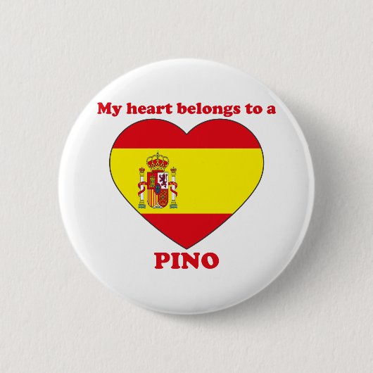 Pino 缶バッジ (正面)