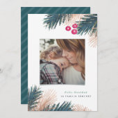 Pino yのbayas de Navidad シーズンカード (正面/裏面)