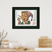 Pinocchio~Buratino~Aleksey Nikolayevich Tolstoy ~  ポスター (キッチン)