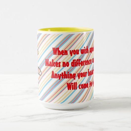 Pinocchio Yellow マグカップ (中央)