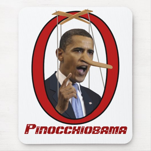 Pinocchiobamaマウスパッド マウスパッド (正面)