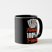 Pinochleゲームルールカードダブルデッキポイント マグカップ (正面右)