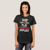 Pinochleゲームルールカードダブルデッキポイント Tシャツ (正面フル)