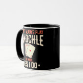 Pinochle Game Rules Cards Double Deck Points マグカップ (正面左)