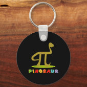 Pinosaur Funny Pi Day Dinosaur Math Lover Science  キーホルダー (正面)
