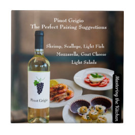 Pinot Grigio Wine Pairing/Mastering the Kitchen タイル