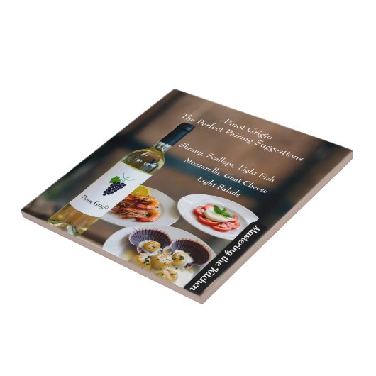 Pinot Grigio Wine Pairing/Mastering the Kitchen タイル (側面)