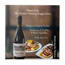 Pinot Noir Wine Pairing/Mastering the Kitchen タイル