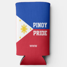 PINOY PRIDE モノグラム フィリピン フィリピン国旗 スリム缶クーラー