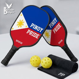 PINOY PRIDE モノグラム フィリピン フィリピン国旗 ピックルボールラケット