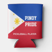 PINOY PRIDE モノグラム フィリピン フィリピン国旗 缶クーラー (正面)