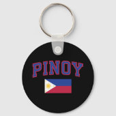 PinoyDesigns「フィリピン人」キーチェーン キーホルダー (正面)