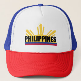 PinoyDesigns "Philippines" Trucker Hat キャップ