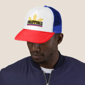 PinoyDesigns "Philippines" Trucker Hat キャップ (インサイチュ)