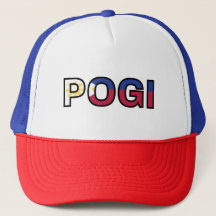 PinoyDesigns "POGI" トラッカーズハット