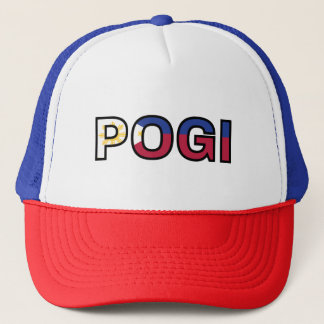 PinoyDesigns "POGI" トラッカーズハット キャップ