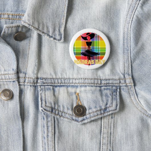 PINS LOGO MADRAS DAY  缶バッジ (インサイチュ)