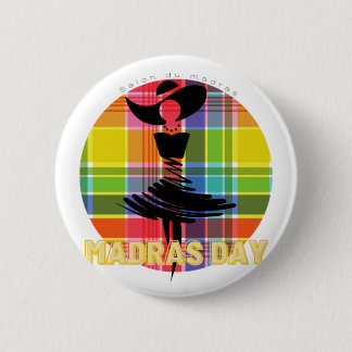 PINS LOGO MADRAS DAY  缶バッジ
