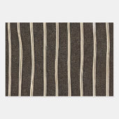 Pinstried Pattern:細く間隔の狭い線 ラッピングペーパーシート (正面2)